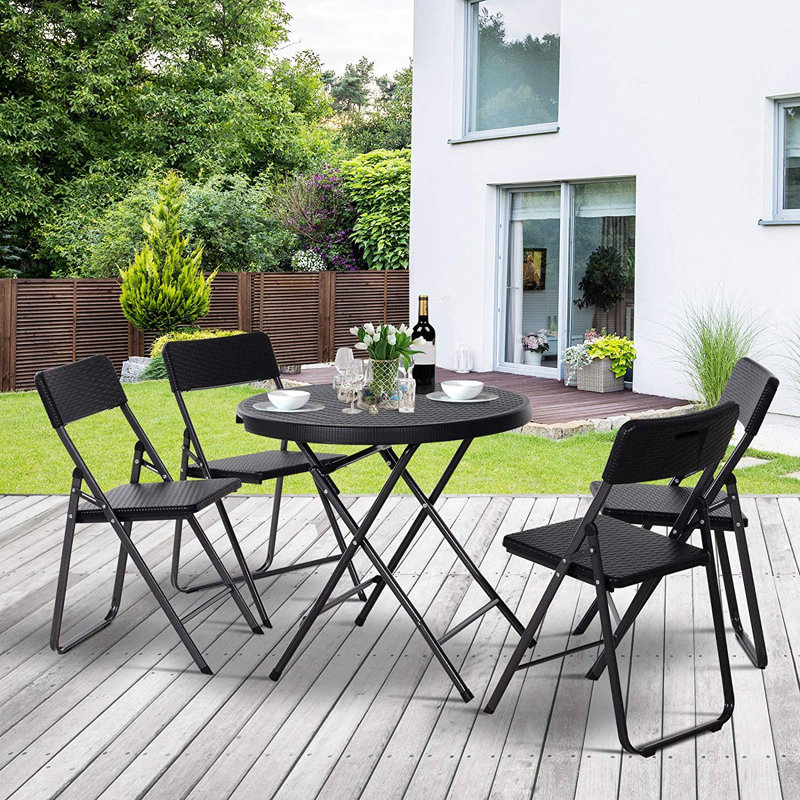 Sol 72 Outdoor Anndale 4 Seater Bistro Set & Reviews | Wayfair.co.uk
